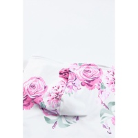 Azura Exchange Floral Print Cold Shoulder Hoodie - M thumbnail