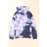 Azura Exchange Kangaroo Pocket Tie-dye Hoodie - L thumbnail