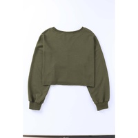 Azura Exchange Cropped Drop Shoulder Sweatshirt - 2XL thumbnail