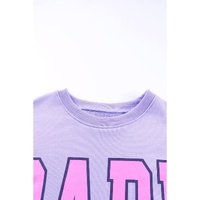 Azura Exchange Letter Graphic Pullover Sweatshirt - M thumbnail