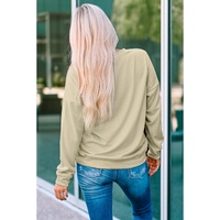 Azura Exchange MERRY Leopard Print Long Sleeve Graphic Sweatshirt - S thumbnail