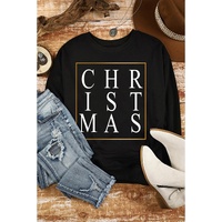 Azura Exchange Glitter Print Crew Neck Sweatshirt - L thumbnail