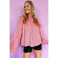 Azura Exchange Sequin Oversized Hoodie - S thumbnail