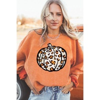 Azura Exchange Leopard Graphic Corded Sweatshirt - 2XL thumbnail