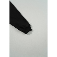 Black Rainbow Colorblock Striped Pullover Sweatshirt - XL thumbnail