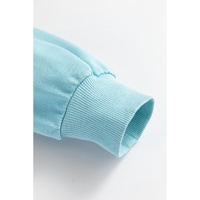 Beau Blue Sequined Bowknot Drop Shoulder Oversized Sweatshirt - L thumbnail