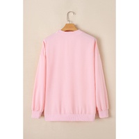 Pink Nutcracker Christmas Crew Neck Sweatshirt - M thumbnail