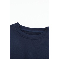 Azura Exchange Colorblock Sweatshirt with Contrast Stitching and Slits - M thumbnail