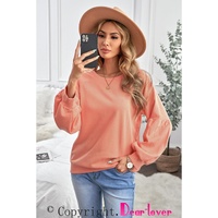 Azura Exchange Patchwork Sleeve Pullover Sweatshirt - S thumbnail