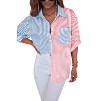 Azura Exchange Striped Print Shirt - L thumbnail
