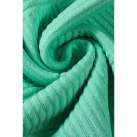 Mint Green Textured Cap Sleeve T Shirt Dress - S thumbnail
