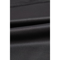 Black Faux Leather Loose T-shirt Dress - L thumbnail
