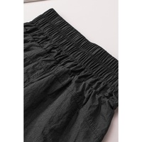Azura Exchange Elastic High Waist Side Pockets Shorts - L thumbnail