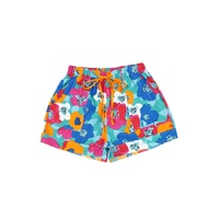 Azura Exchange Floral Print Drawstring Waist Casual Shorts - L thumbnail