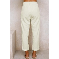 Azura Exchange Corduroy High Waist Straight Leg Pants - 4 US thumbnail