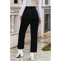 Azura Exchange High Waist Straight Leg Pants - 8 US thumbnail