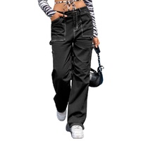 Azura Exchange High Waist Cargo Pants with Pockets - 14 US thumbnail