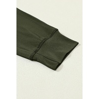 Moss Green Drawstring Waist Pocketed Joggers - 2XL thumbnail