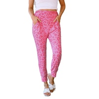 Azura Exchange Ankle-length High Waist Leopard Print Skinny Pants - M thumbnail