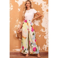 Azura Exchange Color Palette Print Wide Leg Pants - M thumbnail