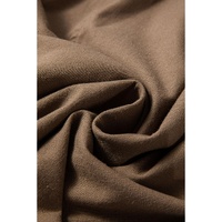 Desert Palm Cotton Linen Drawstring Waist Wide Leg Pants - M thumbnail