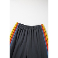 Dark Grey Counting Rainbows High Waist Sweatpants - L thumbnail
