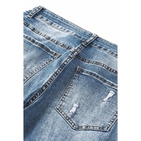 Azura Exchange Heart Patchwork Jeans - 8 US thumbnail