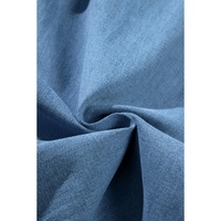 Light Blue Floral Rhinestone Decor High Rise Wide Leg Jeans - 12 US thumbnail