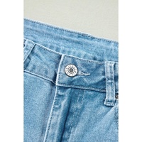 Myosotis High Rise Shift Slit Leg Straight Jeans - 14 US thumbnail