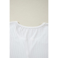 Apricot Plus Size Printed Patchwork Textured Buttoned Blouse - 1X thumbnail