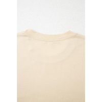 Parchment  Western Burro Cactus Crew Neck Graphic Tee - 1X thumbnail
