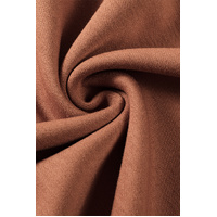 Gold Flame Plus Size Colorblock Exposed Seam Quarter Zip Sweatshirt - 1X thumbnail