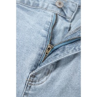 Beau Blue Light Wash Exposed Seam Plus Size Jeans - 4X thumbnail