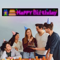 Programmable LED Matrix Panel Flexible Screen IP65 with APP Control 192*1330mm thumbnail