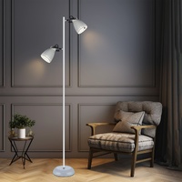 Audrey Floor Lamp - White thumbnail