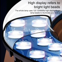Adjustable 10 Led Fill Light Tripod with Phone Clamp thumbnail