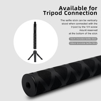 Universal Selfie Stick for Insta360 one x and Sport Cameras - 1.2m thumbnail