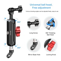 Adjustable Cnc Metal Motorcycle Rearview Arm Mount thumbnail