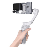 Aluminum Mount Plate Adapter for Dji Action / Gopro Hero9 / 8 Mobile 3 / Om4 Gimbal thumbnail