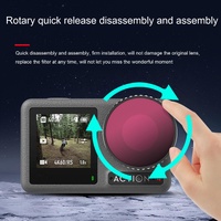 4-in-1 Lens Filter Set for Dji Action 4 - Nd8 Nd16 Nd32 Cpl thumbnail