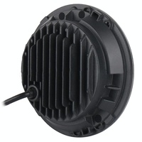 2 Pcs 7 Inch Dc12V 6000K - 6500K 50W Car Led Headlight Cree Lamp Beads For Jeep Wrangler / Harley Support App + Bluetooth Control Black thumbnail