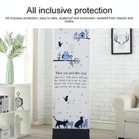 Vertical Cabinet Air Conditioning Cover - All-inclusive Fabric - 170x50x30cm - Sailboat Design thumbnail