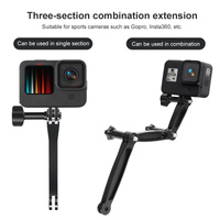 Aluminum Extension Arm for Gopro Hero12 - Joint Grip Extender thumbnail
