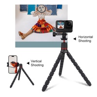 Flexible Mini Octopus Tripod with Remote for Slr Gopro Cellphone thumbnail