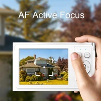 4k 8x Optical Zoom Telescopic Lens Digital Camera - White 2.88 Inch thumbnail