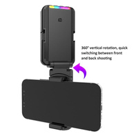 Foldable Rgb Fill Light with Phone Clip & Cold Shoe Interface thumbnail
