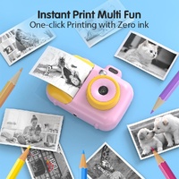 Smart Kids Thermal Camera With Printing Paper - 2.4 - Blue Focus - 503J Pink Fixed Focus thumbnail