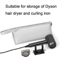 Black Hair Dryer Storage Package with Protective Cover and Hair Roll thumbnail
