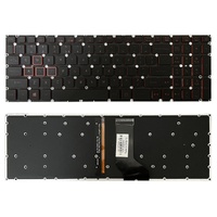 Red Backlit Laptop Keyboard - us Version - For Acer Nitro 5 An515-41 thumbnail