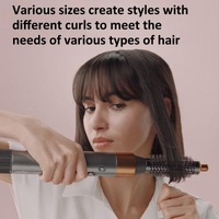 Gold 20mm Cylinder Comb for Dyson Airwrap - 20Mm  Cylinder Comb Rose Red thumbnail